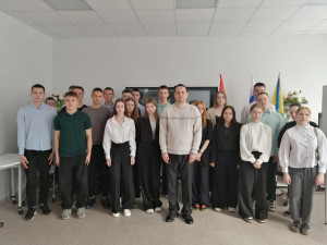 В Сосновской СОШ №1 состоялась встреча обучающихся 9-х классов с директором нашего музея