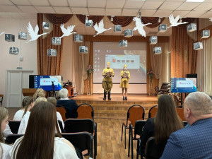 В Сосновской СОШ №2 прошло мероприятие «Уроки Победы: образовательные чтения, посвященные 80-летию Победы в ВОВ»
