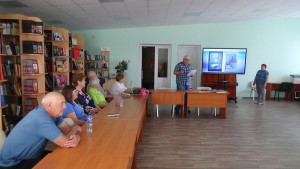 Наш директор посетил творческий вечер Владимира Александровича Сутормина «Разговор о чтении, о читателе и книге»